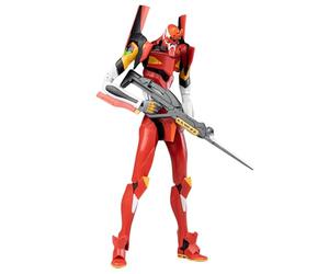 YOLOPARK Evangelion Figure - 7.87 inch Highly Articulated Humanoid Decisive Weapon Neon Genesis Evangelion Model Kit (EVA-02)