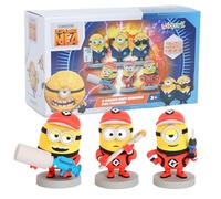 YOLOPARK Moi, moche et méchant 4 jouets, assortiment de vêtements de travail Minions, figurines d'action, 7,6 cm, kits de modélisme, cadeaux d'anniversaire pour les enfants de 3 ans et plus