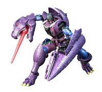 YOLOPARK Transformers Beast Wars Megatron Figurine articulée | Figurine de chef de Predacon de 22 cm avec partie effet explosion et brosse à dents, excellent cadeau pour les