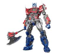 YOLOPARK Transformers: Bumblebee Optimus-Prime Figurine d'action avec deux modes - Cybertron & Terre, série AMK Pro, 20 cm de haut, jouets Transformers articulés pour enfants à partir de 15 ans
