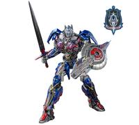 YOLOPARK Transformers : Le dernier chevalier Optimus Prime avec arme améliorée, figurine Transformers très articulée de 19 cm pour enfants de 15 ans et plus, sans conversion