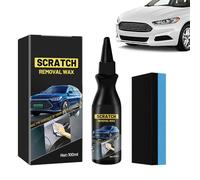 yolzhxe Polish Voiture, Efface Rayure 100 ml, Polish Carrosserie avec éponge, Polissage Voiture pour Élimine les Micro Rayures et Lmperfections de la Carrosserie