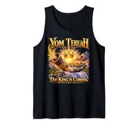 Yom Teruah The King is Coming Shofar Biblique Feast Hébreu Débardeur