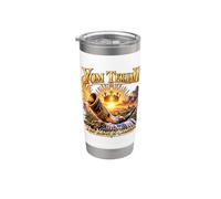 Yom Teruah The King Is Coming Shofar Biblique Feast Hébreu Gobelet isotherme en acier inoxydable double paroi