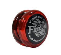 Yomega Fireball YoYo -High Performance Responsive Transaxle Yoyo, Great for String Tricks for Advance Players to Perform Like Pros + Extra 2 yo yo Strings & 3 Month Warranty (Red/Black)
