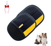 Yomi Lot de 2 gants pour enlever les poils d'animaux, gants pour enlever les poils d'animaux domestiques, gants faciles à enlever pour la maison et les vêtements