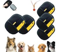 Yomi Lot de 5 gants d'épilation électrostatiques réutilisables pour chat et chien, pour canapé, meubles, tapis, siège de voiture
