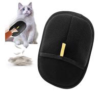 Yomi Pet Hair Remover Glove Brush, Electrostatic Pet Hairs Removal Gloves, Gentle Dog & Cat Grooming Gloves, Reusable Cat & Dog Hairs Remover for Couch, Furniture, Carpet, Seat (2)