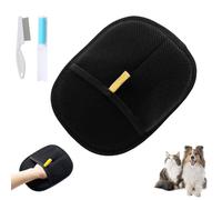 Yomi Pet Hair Remover Glove,Celery Pets Double Sided Grooming Glove,Pet Hair Remover Electrostatic Gloves for Dog & Cat,Washable (1pcs)