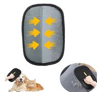 Yomi Pet Hair Remover Glove - Double-Sided Reusable Grooming Mitt for Cats, Dogs, Furniture, Car - Washable Deshedding Tool (1PCS)