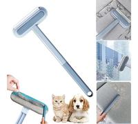 Yomi Pet Multifunctional Pet Hair Remover,4-in-1 Multifunctional Hair Removal Brush,Pet Hair Removal Broom,brush Cleaner Removable,Hair Remover for Carpet,Pet Hair Removal Tool Carpet Car Glass-1pcs