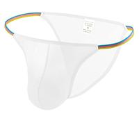 Yomie String coloré pour Hommes Slips Sexy String Respirant Bikini Taille Basse Culotte Sexy pour Hommes