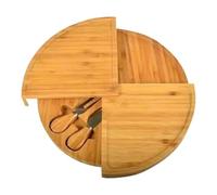 Yominerr 1 Ensemble de Coupe-Couverts pour Planche à Fromage avec Tiroir Coulissant, Outils de Cuisine, Trancheuse, Fourchette, Pelle, Coupe, Rangement de Cuisine