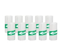 Yominerr 10 Pièces Mini Étiquettes Autocollantes en Papier pour Imprimante Thermique Noir et Blanc pour Toutes les Imprimantes Jusqu'à 57x30mm