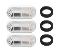 Yominerr 3 PCS Filtres de à Eau de Remplacement pour à Eau pour Chat en Acier Inoxydable de 108 Oz/3,2 L et Distributeur d'eau pour Chien. Filtres en Mousse D'Éponge.