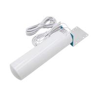 Yominerr Antenne de Plafond Extérieure Omni Antenne Omni 12DBi 2G 3G 4G LTE avec Câble 2,4 GHz et 5 M (698-2700 MHz) (TS9 Mâle)