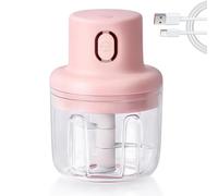 Yominerr Broyeur D'Ail Électrique en Acier Inoxydable Mini Broyeur D'Ail en Acier Inoxydable