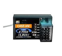 Yominerr C4SF HF Anti-Splash Récepteur C4SF Récepteur 2,4hz SBUS 3PV 4PLS 4PV 4PX Compatible avec RX FUTABA 2,4G pour Voiture Radiocommandée de Drift FUTABA
