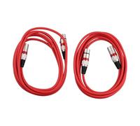 Yominerr Câble Audio XLR Mâle à Microphone Carte Son Mélangeur Câble Équilibré à 3 Cœurs Câble de Contrôle D'Éclairage de Scène