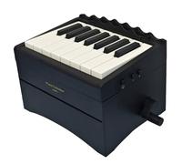 Yominerr Calendrier de Piano 2025 Calendrier de Piano Calendrier Esthétique 3D Piano Jouable Cadeau de Chargement USB Bureau avec Chansons Populaires