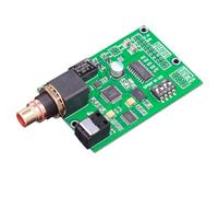 Yominerr Carte de Traitement Du Signal Audio avec Commutation de Conversion Du Signal, Interface Numérique I2S pour USB, Interface Numérique USB Italienne Amanero, I2S, IIS Optique Coaxiale Analogique