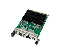 Yominerr Carte Réseau Gigabit I350-T2 2 Ports XRJ45 OCP3.0 Carte Réseau Serveur Ethernet I350AM2 pour Win10 Freebsd Linux, Etc.
