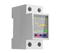 Yominerr Compteur D'Électricité Intelligent GR2P 100A Tuya WiFi, Compteur D'Énergie Électrique, Affichage Numérique, Surveillance de la Courbe de Tension, Ampèremètre sur Rail DIN
