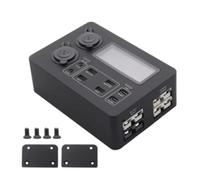 Yominerr Concentrateur de Charge USB pour Voiture avec Éclairage LED et Port de Type C. Concentrateur de Charge USB sans Câble.