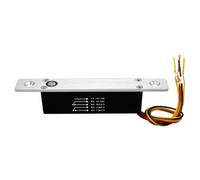Yominerr DC12V Serrures à Pêne Électrique Contrôle D'Accès Serrure Électrique Mini Serrure Électrique Serrure de Porte Électronique Statut Normalement Ouvert