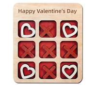 Yominerr de Société d'amour de la Saint-Valentin de Société de Stratégie d'amour en Bois de Table de Familial Romantique Jouet Interactif