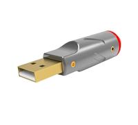 Yominerr Décodeur Audio HiFi USB AB, Connecteur USB 2.0, Câble de Données USB Plaqué Or 24 Carats de Type A et Type B, Connecteur Jack USB AB, Prise de Queue A51.
