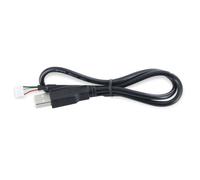 Yominerr Ensemble de 5 Câbles USB vers 4 Broches pour Modules de Caméra, Câble de Connexion de Données de Module de Caméra 4P 2.0mm 0.5M