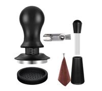 Yominerr Ensemble de 6 Accessoires pour Espresso Comprenant Un Tampon à Espresso, Un Outil WDT, Un Agitateur à Café et Une Cruche à Mousser de 53 mm