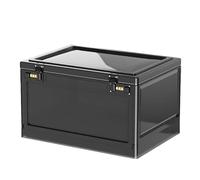 Yominerr Grandes boîtes verrouillables pour objets personnels, casier à médicaments avec code 39,6 x 28,9 x 21,8 cm, boîte de rangement verrouillable avec combinaison à chiffres