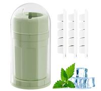 Yominerr Grille de Glace Rotative Moule Bloc Glace Tasse de Fabrication Glace Boîte de Fabrication Glace Domestique Machine à Glaçons Matériau sans Danger pour Aliments sans, Vert