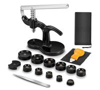 Yominerr Kit D'Outils de Remplacement de Batterie de Montre de 17 Pièces avec Presse de Montre et Outil de Retrait du Dos pour Toutes Les Types de Montres