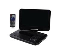 Yominerr Lecteur 2500mAh Lecteur DVD Portable Mobile 10 Pouces Multifonction Lecteur CD Stable et Pratique Prise UE