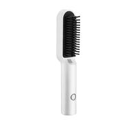 Yominerr Lisseur de Cheveux Sans Professionnel USB Peigne Chaud Cheveux Rapides Chauffés Électrique Lissage Curling Outil de Coiffure,A