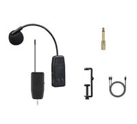 Yominerr Microphone Sans pour Violon, Récepteur pour Violon avec Pince Longue, Récepteur D'Instrument, Émetteur
