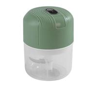 Yominerr Mini Hachoir à Ail Électrique Portable Rechargeable par USB de 250 ML - pour Hacher L'Ail, Le Gingembre, Le Piment, L'Oignon et la Viande
