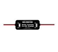 Yominerr Module de Clignotant de Feu de Freinage de Contrôleur de Stroboscope pour la Lampe de Feu Stop de Frein de LED de Voiture 12V-16V LED Flash Tail Stop, SK-CD0100