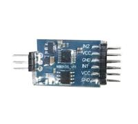 Yominerr Module de Commutation Vidéo 3 Voies 5,8G pour Drones RC FPV, pour Plusieurs Entrées de Caméra, Photographie Aérienne et Surveillance