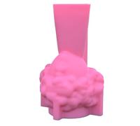 Yominerr Moule en Silicone de Vase en Résine de Humain Bricolage Style Nordique Vase en Forme Humaine Moule en Silicone de Gypse de Ciment de Béton
