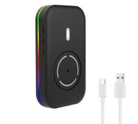 Yominerr Mouvement de Souris Indétectable, Interrupteur Marche/Arrêt, Shaker de Souris, Port de Type C, Mouvement Automatique de la Souris, sans Logiciel/sans Pilote