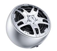 Yominerr Nouveau Haut-Parleur Bluetooth sans ÉTanche IPX7 en MéTal en Acier Voiture ExtéRieur Mini Cadeau Portable Haut-Parleur B