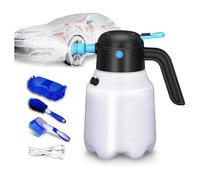 Yominerr Pulvérisateur de Mousse Électrique avec Rechargeable par USB, Pulvérisateur de Mousse pour Voiture de 1,8 L, 2 Modes, 3 Types de Pulvérisation, Pressurisation Automatique
