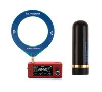 Yominerr Radio Portable de Poche avec Écran IPS 1,9 Pouces et Antenne, Bandes de Réception HF SW MW VHF 0,5 KHz-181 MHz.