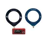 Yominerr Radio Portable Mini 10 KHz-180 MHz avec Écran IPS 1,9 Pouces et Antenne, Récepteur Radio Toutes Bandes HF SW MW VHF