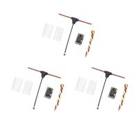 Yominerr Récepteur ELRS 2.4GHz Nano ExpressLRS 3PCS avec CRSF et Antenne de Type T pour Pièces de Drones RC FPV.