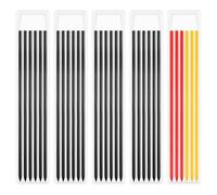 Yominerr Recharges de Crayon, Recharges de Crayon à Structure Mécanique à Trou Solide pour le Travail Du Bois, Adaptées Aux Crayons de Marquage Du Bois